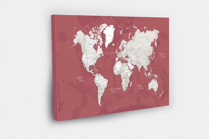 Map on it the is