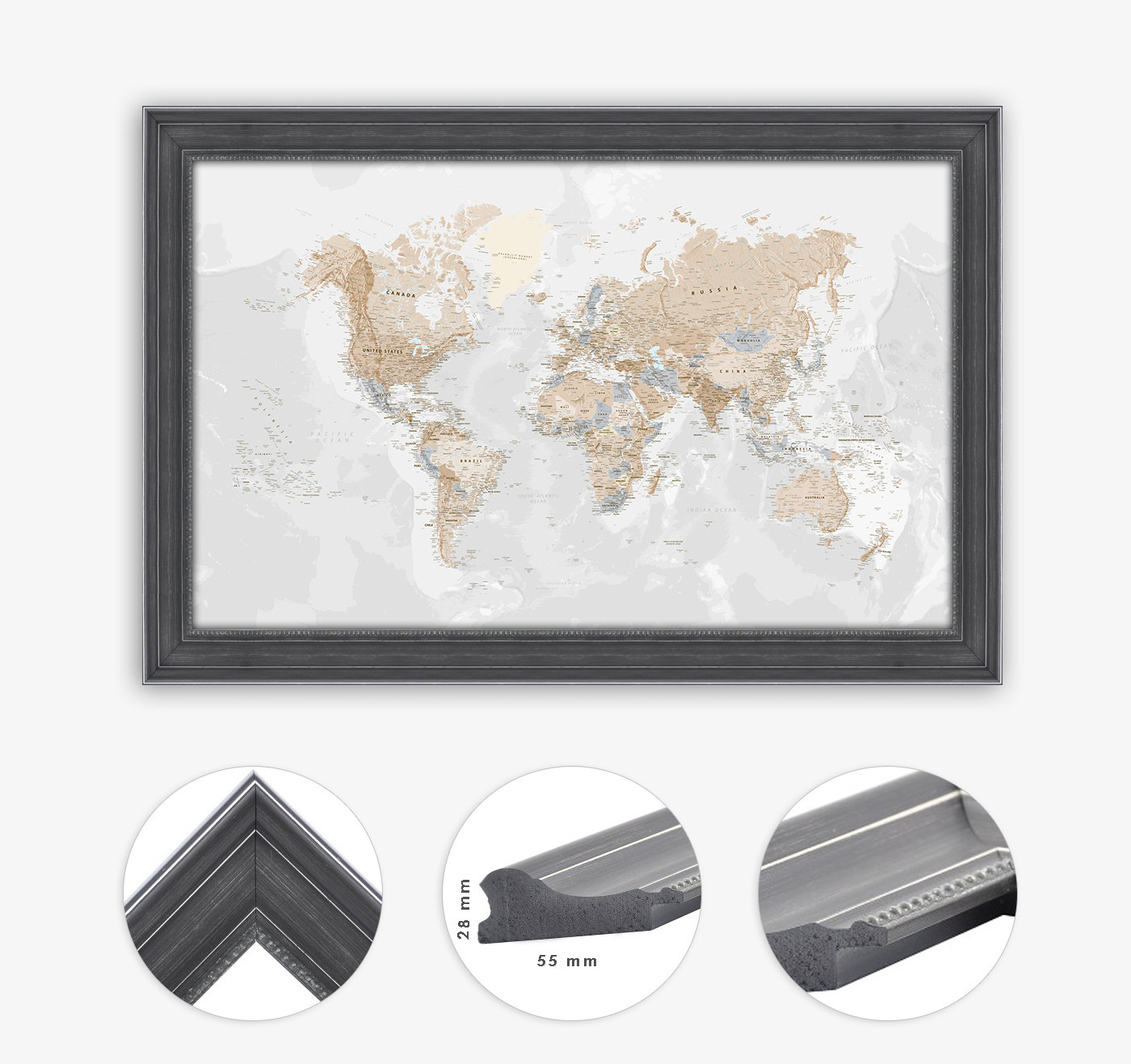 Framed maps