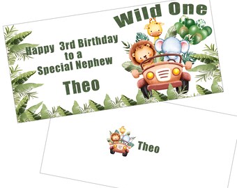 Personalised Birthday Money Wallet Card: Handmade Linen Card
