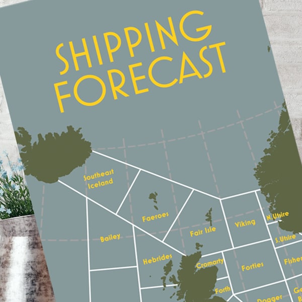 Shipping Forecast Etsy UK