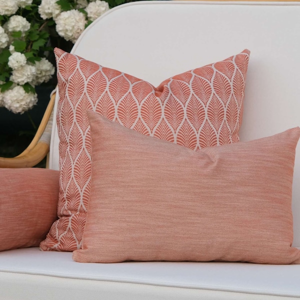 Outdoor Lumbar Pillows Sunbrella Etsy