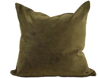 green pillow covers