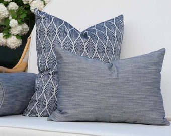 Outdoor Pillow Set, Patio Pillows, Outdoor Sofa Pillows, Durable and Stylish Outdoor Pillowcase, 18x18, 12x20, 6x18 Pillows