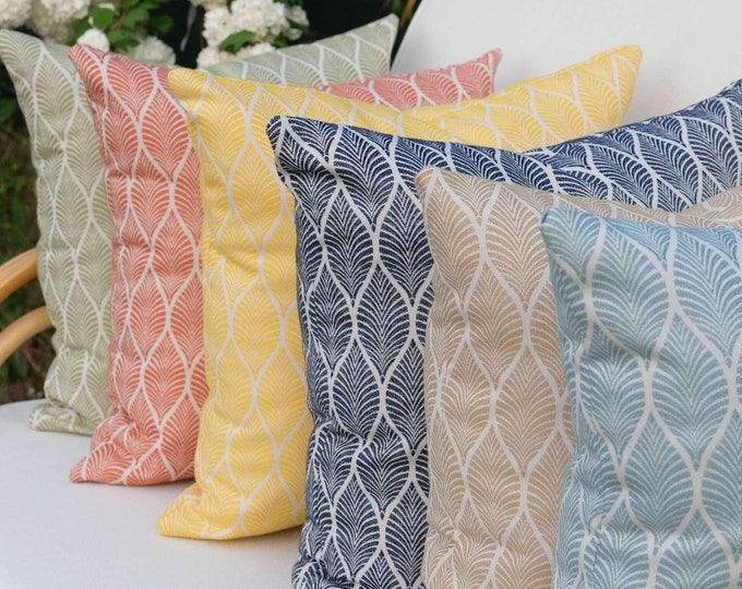 Featured listing image: Outdoor Throw Pillows, Patio Pillows, Outdoor Sofa Pillows, Durable and Stylish Outdoor Pillowcase, 18x18, 12x20, 6x20 Pillows