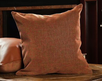 Denim and Leather Pillow Cover 20x20 Denim and Leather Pillow Cover 20x20