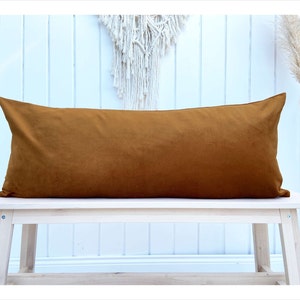 Leather body pillow cover hot sale