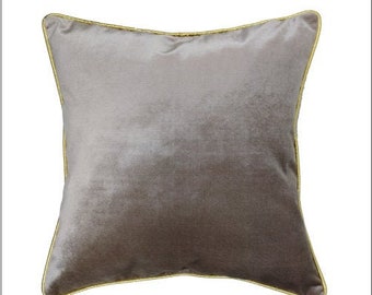 Gold Mink Pillow Covers, Mink Pillowcase, Mink Hand-made Pillow Covers, Mink Decorative Pillow Covers