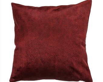 Design Antelope velvet throw pillow, Velvet Touch Pillows, Red Antelope print Cushion, velvet Cushions, Tips for Velvet Touch Covers