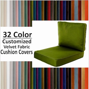Customized Seat Cushion Covers, Bench Cushion Cover, Luxury Custom Made Sewn Cushion, Banquet Seat Cushion Cover, Window Seat Cushion Cover