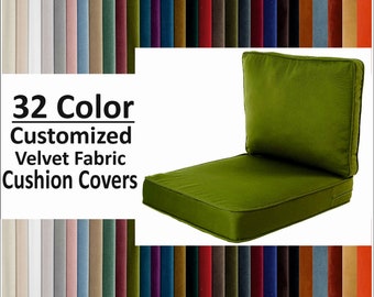 Customized Seat Cushion Covers, Bench Cushion Cover, Luxury Custom Made Sewn Cushion, Banquet Seat Cushion Cover, Window Seat Cushion Cover