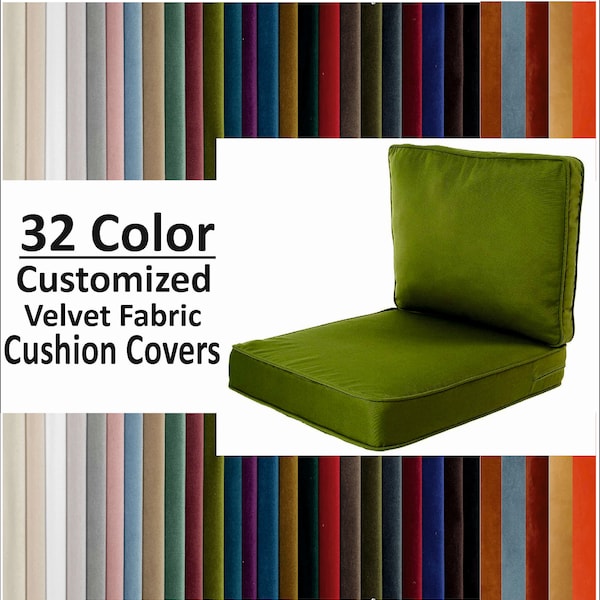 Customized Seat Cushion Covers, Bench Cushion Cover, Luxury Custom Made Sewn Cushion, Banquet Seat Cushion Cover, Window Seat Cushion Cover