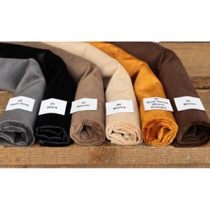 Cuscini rotondi, 30 colori disponibili, fodera e imbottitura incluse, bordi personalizzabili, cuscino rotondo in velluto per sedia, cuscino rotondo da pavimento immagine 20