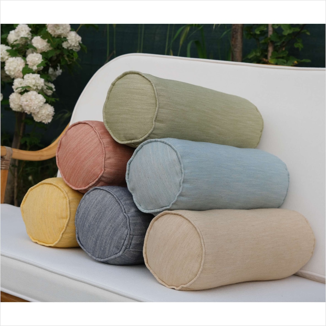Outdoor Bolster Pillows, Patio Pillows, Outdoor Sofa Pillows, Durable and Stylish Outdoor