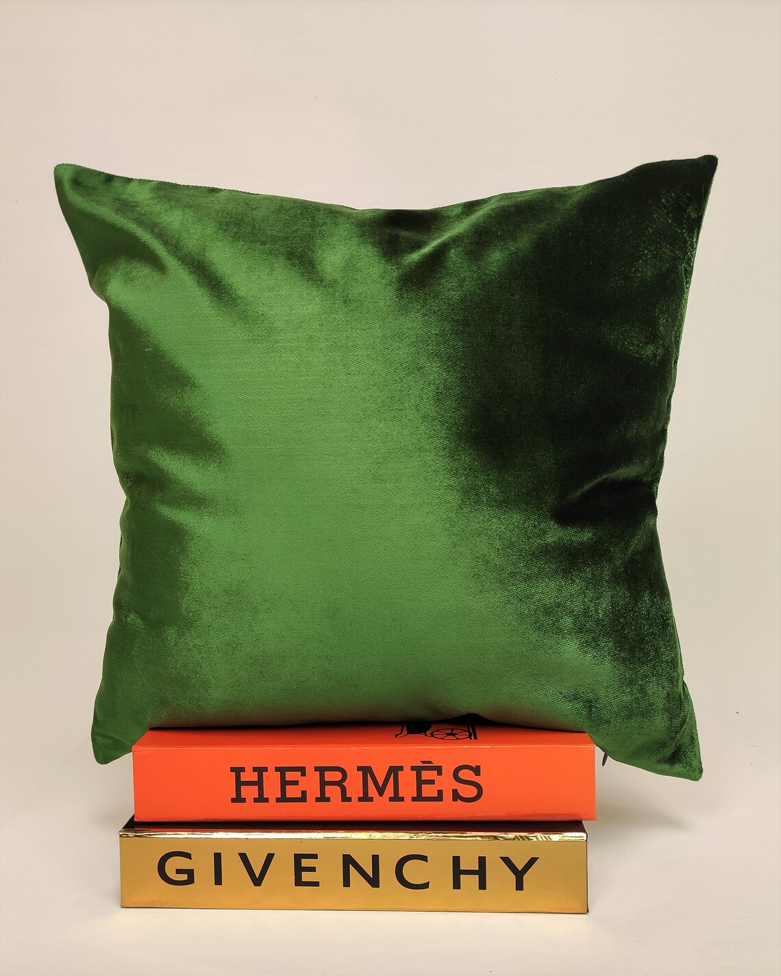 Christmas Green Pillow Cover Bright Green Velvet Pillow All Etsy