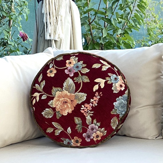 Pillow Covers Round Red Throw Pillows Round Throw Pillows For