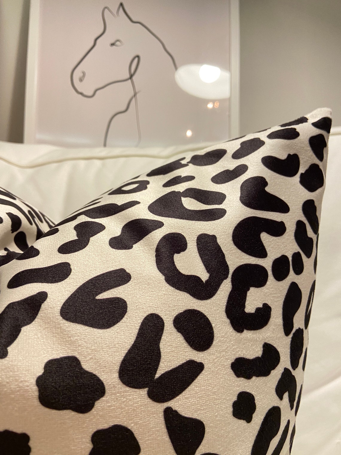 Leopard Print Throw Pillows Animal Print Pillows Leopard - Etsy