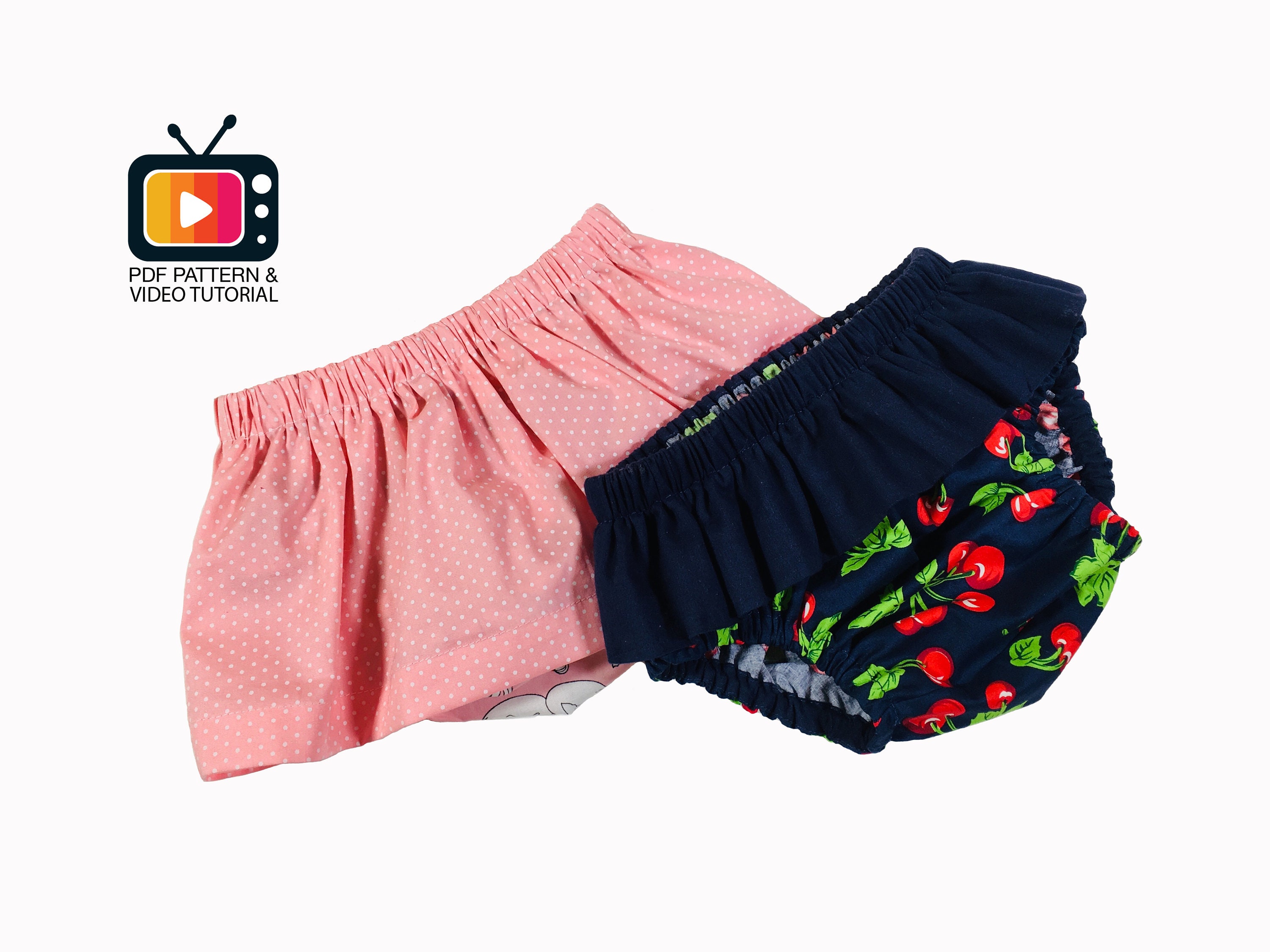 Baby girl bloomers PDF sewing pattern Baby sewing patterns Etsy