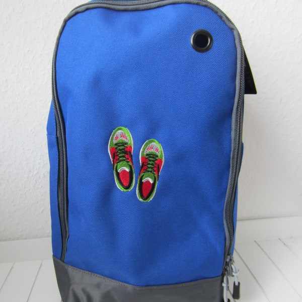 Shoe Bag - Schuhetasche - Sportschuhetasche - Sporttasche - Schuhbeutel - blau