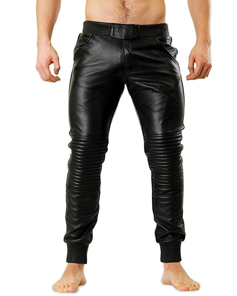 New Handmade Hollywood Style Men's Leather Pant Genuine - Etsy