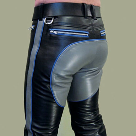 Quilted Lambskin Leather Pants