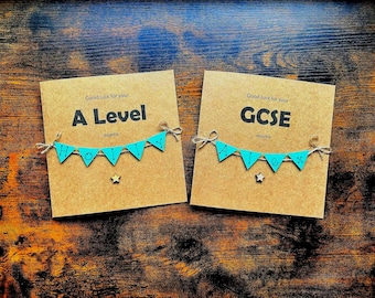 d'examen de bonne chance personnalisée avec porte-noms - GCSE | Baccalauréat