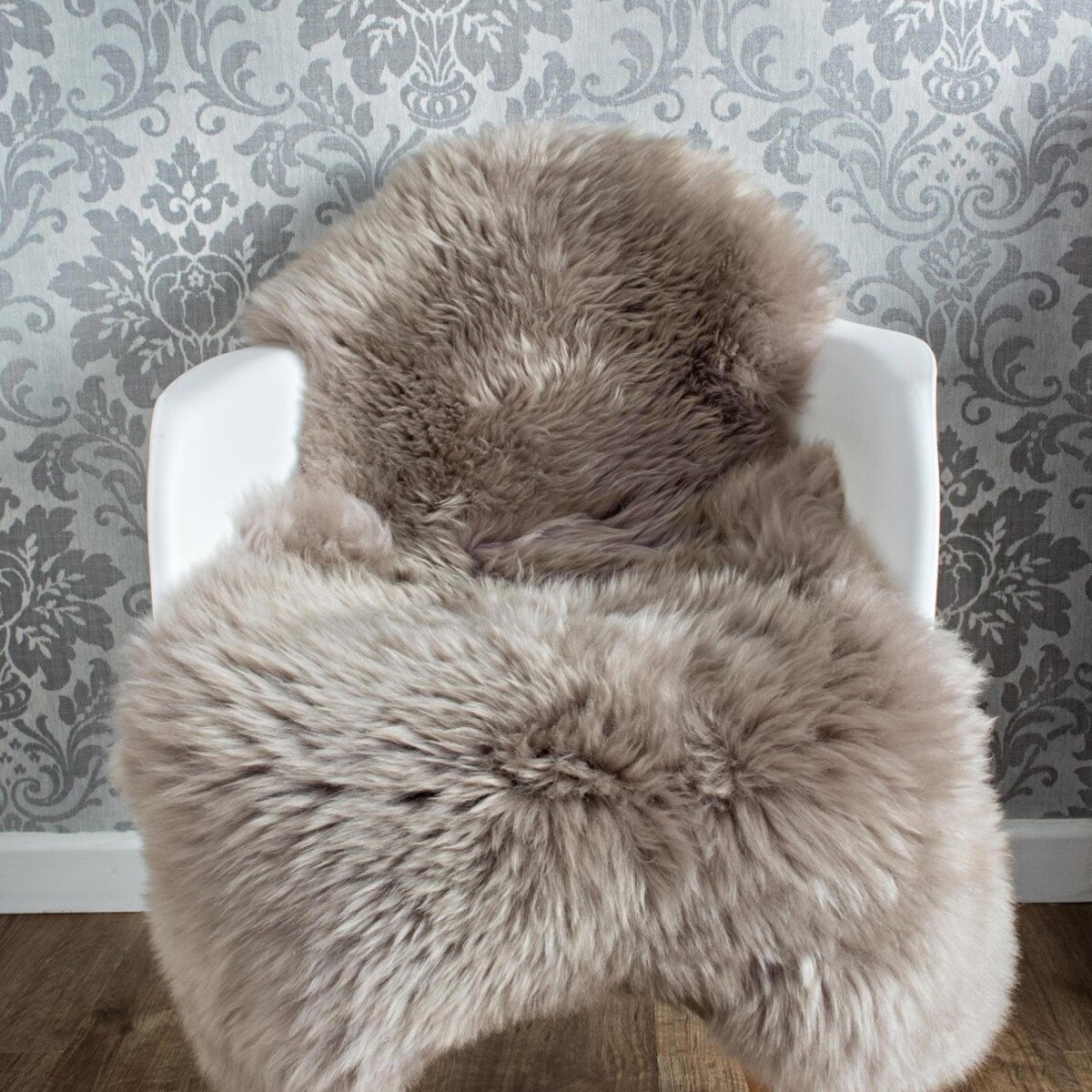 Beautiful Oyster Natural Sheepskin Rug 100% Super Soft Light Taupe Cappuccino - Etsy