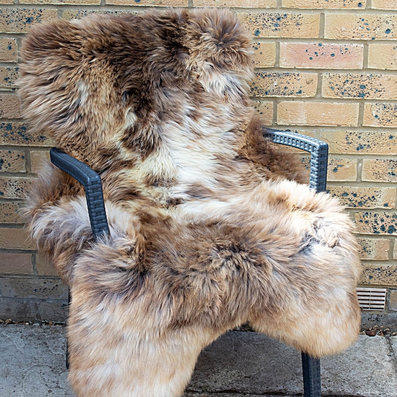 Xl Natural Fur Rug - Etsy UK