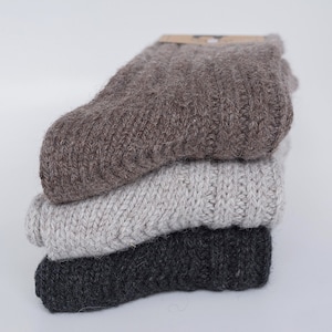 Alpaca Wool Socks Extra Thick Warm Outdoor/indoor Very Soft Men/women ...