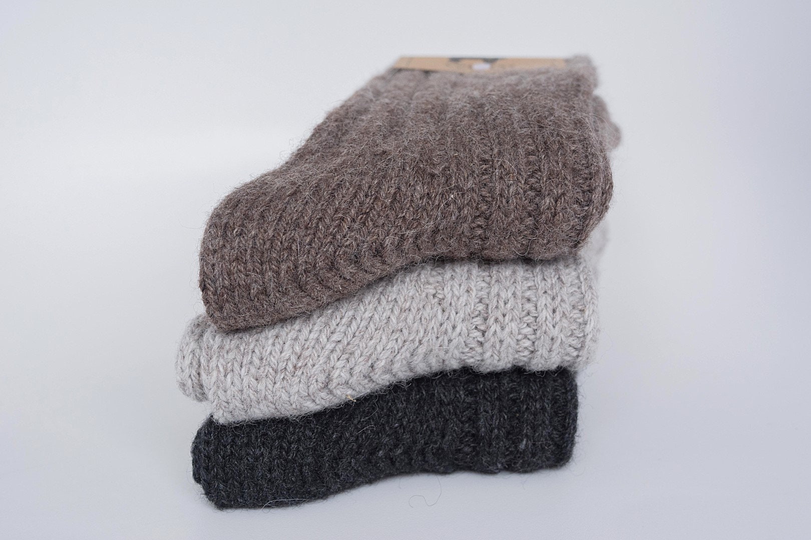 Alpaca Wool Socks extra thick warm outdoor/Indoor very soft | Etsy
