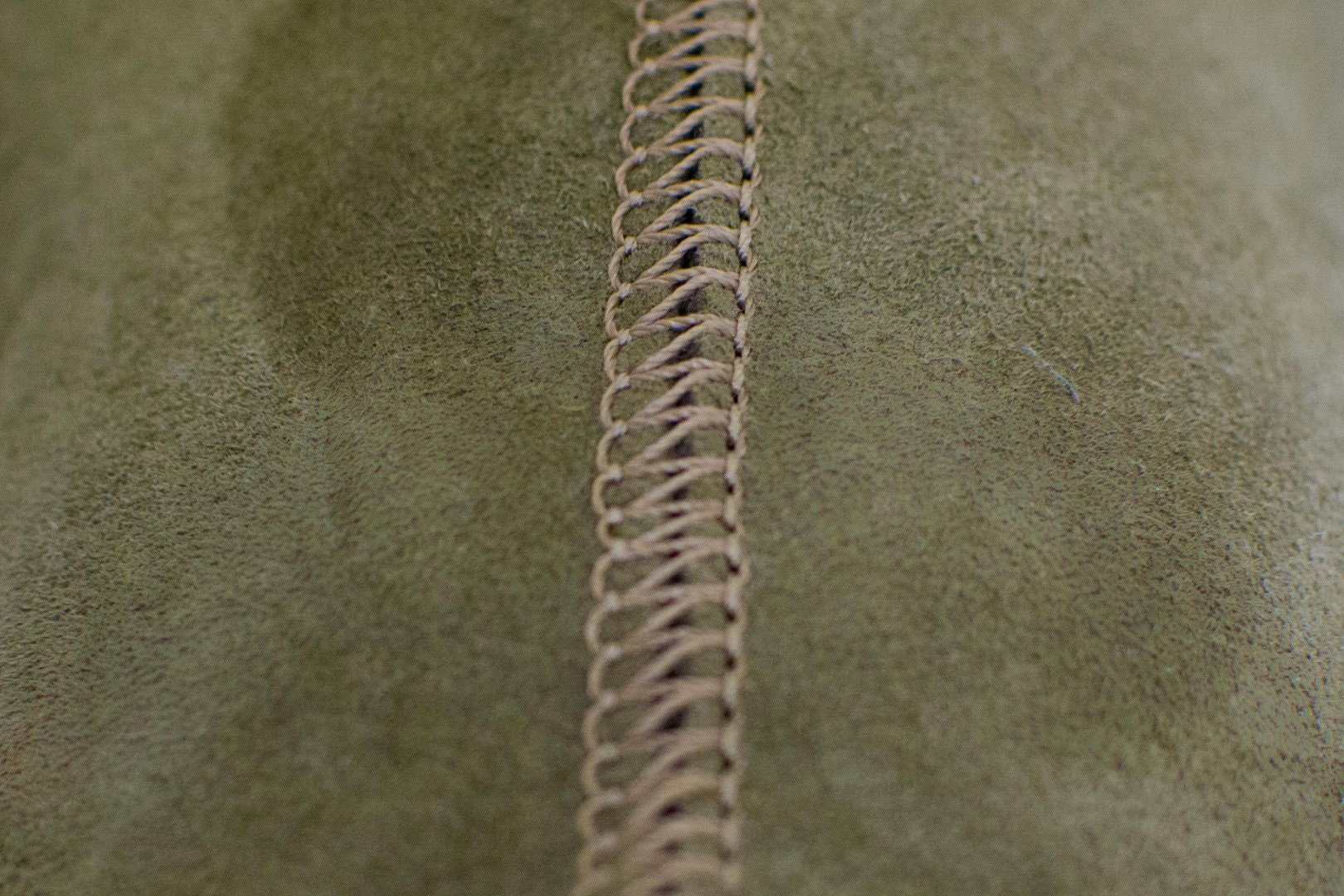 Women's Genuine Sheepskin Slippers – Olive Green, 100% Real Fur, Handmade Soft Sole