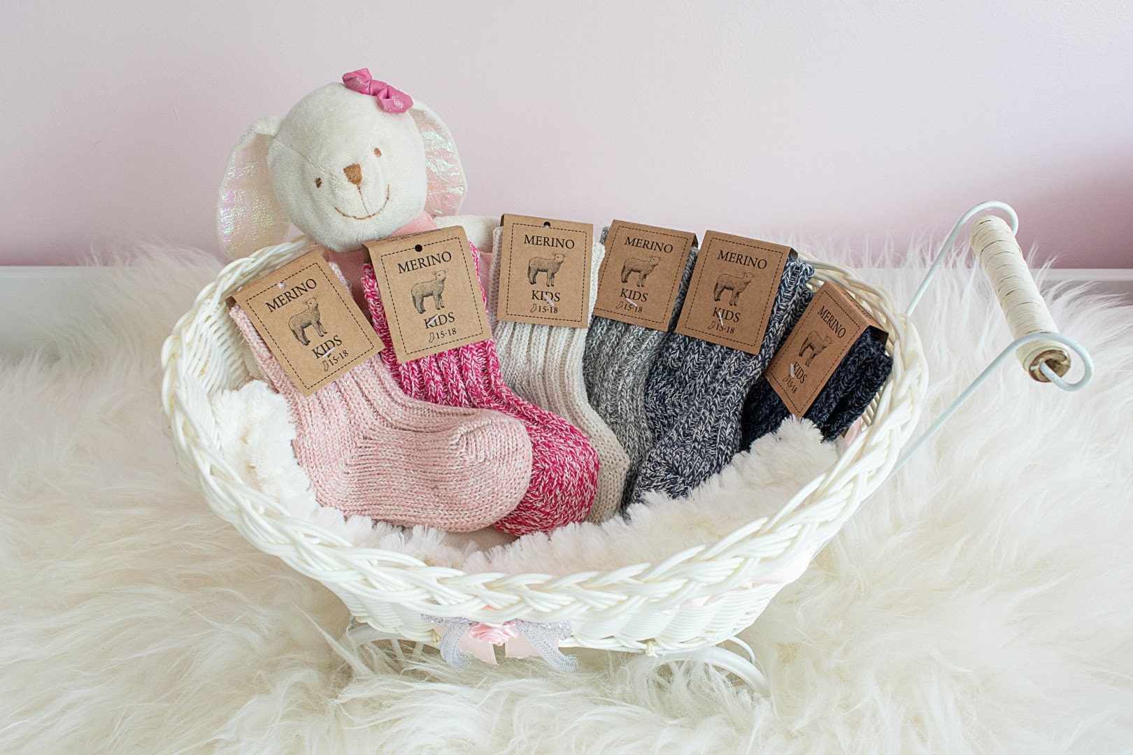 Follkee Calcetines de lana merino para niños pequeños, idea de regalo  perfecta, talla 2-3 Y -  México
