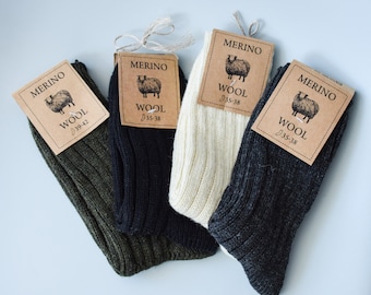 Merino Socks, 100% Merino Wool, Soft and Warm, Unisex Sizes!!!
