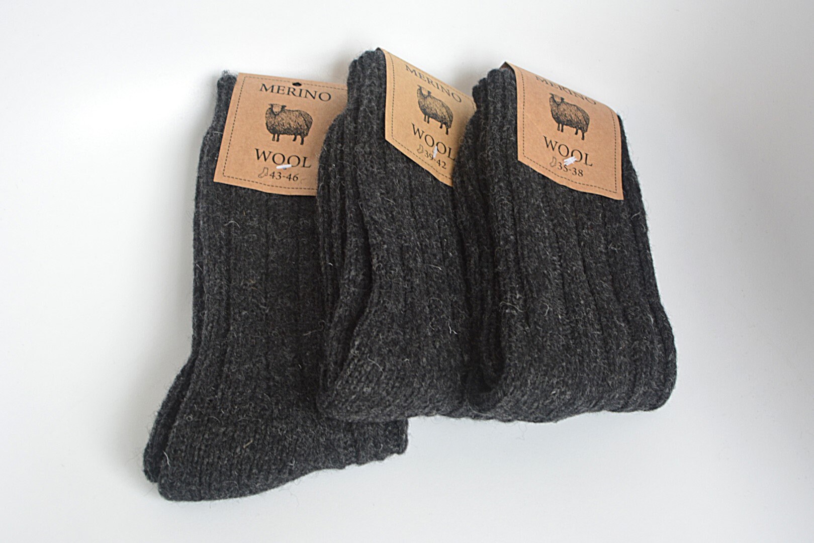 Maggie's Calcetines de lana merino orgánica para acurrucarse, calcetines  térmicos cálidos para mujeres y hombres, calcetines acogedores de lana