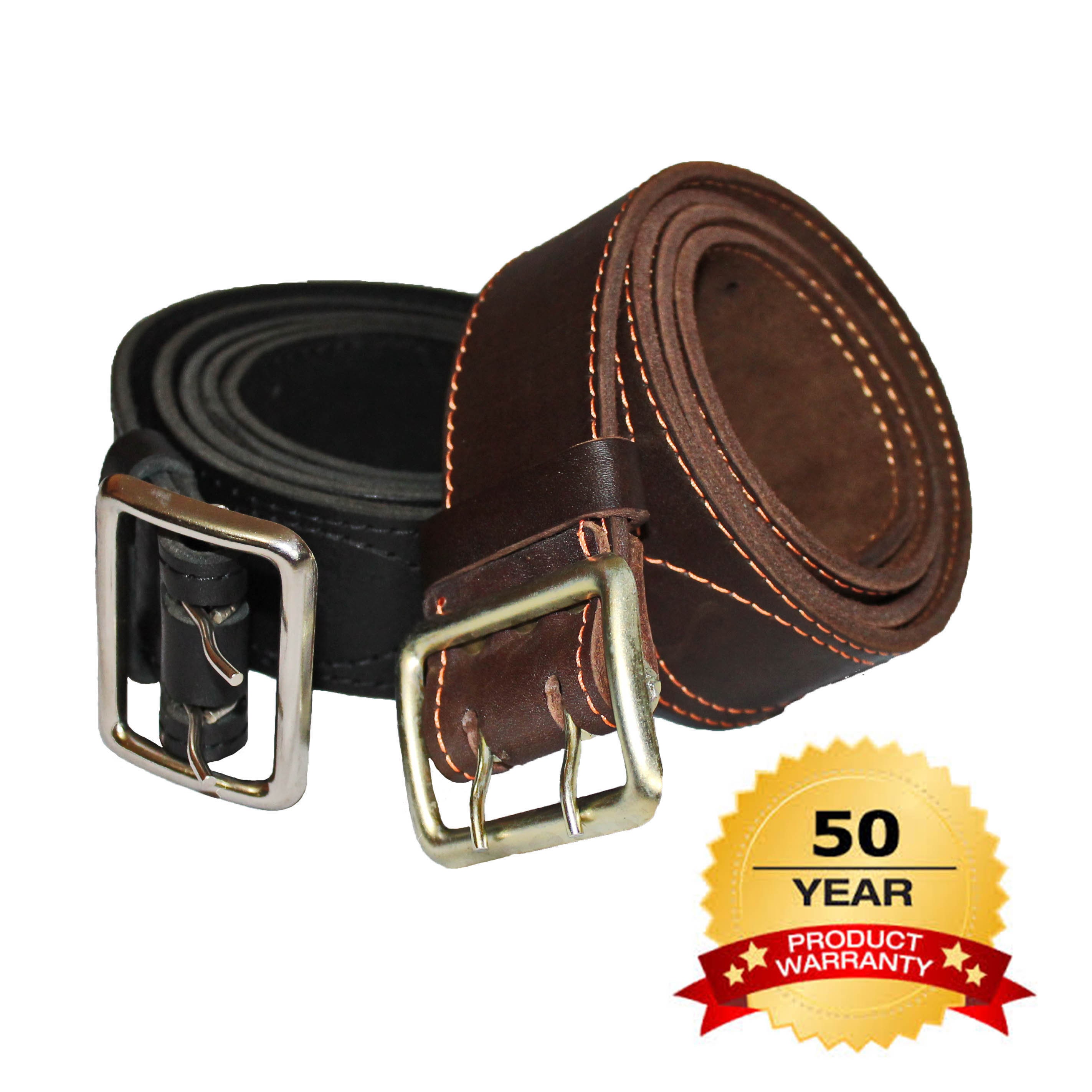 heavy duty leather belt
