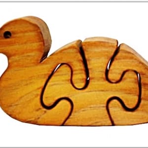3D Wooden Puzzle Puzzle Duck Kids Puzzle Wooden Toys