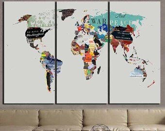 Literature Wall Art Etsy