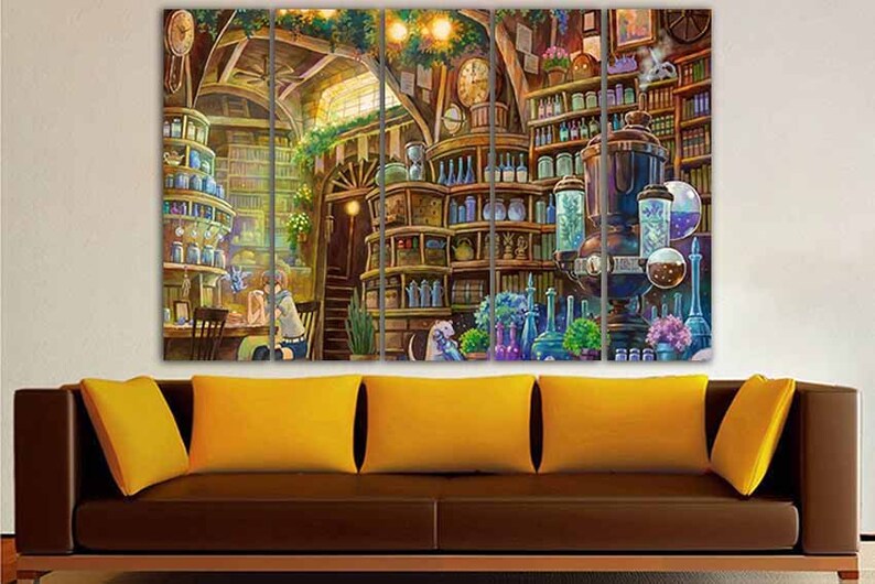 Laboratory Print Laboratory Canvas Library Print Library Etsy