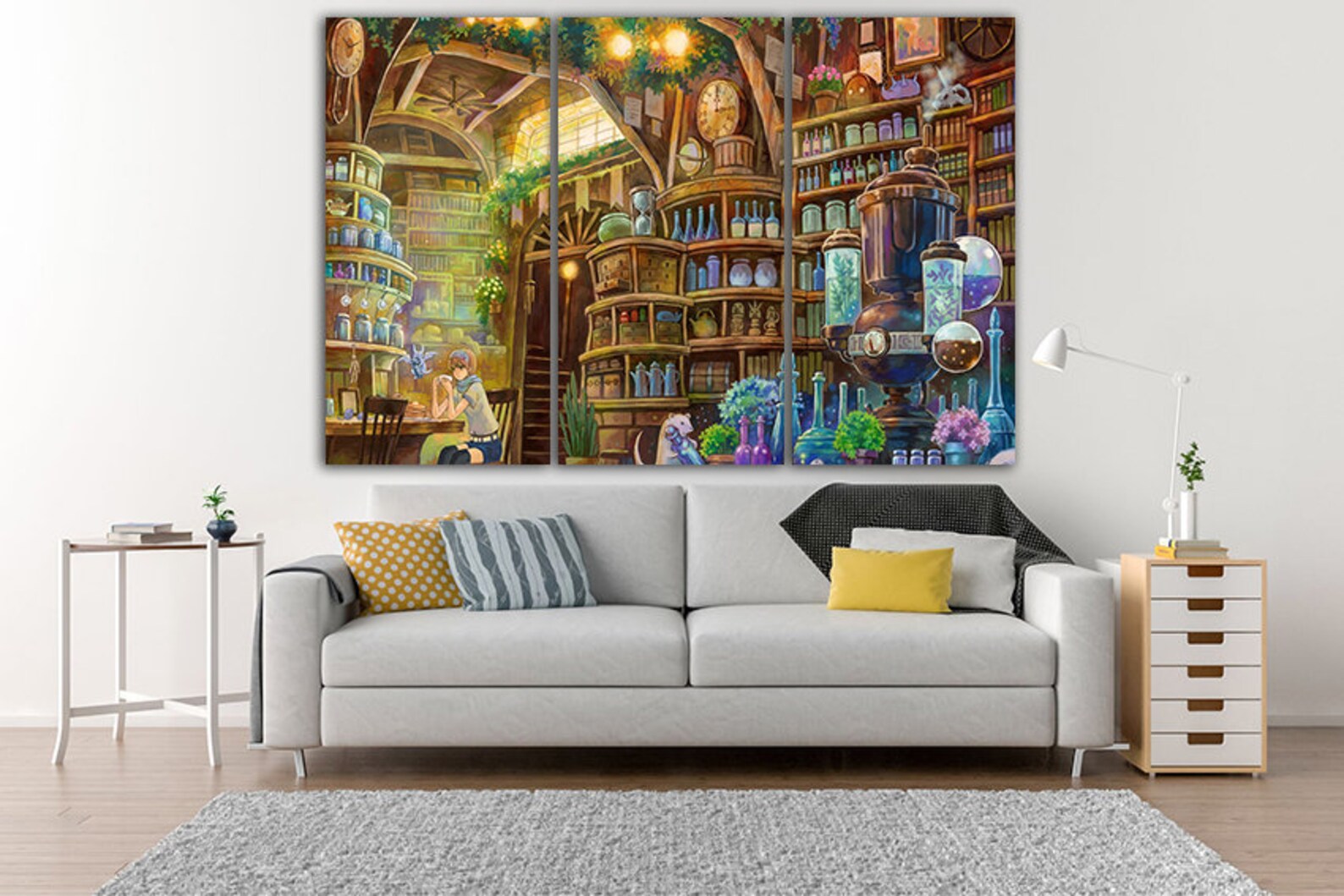 Laboratory Print Laboratory Canvas Library Print Library Etsy