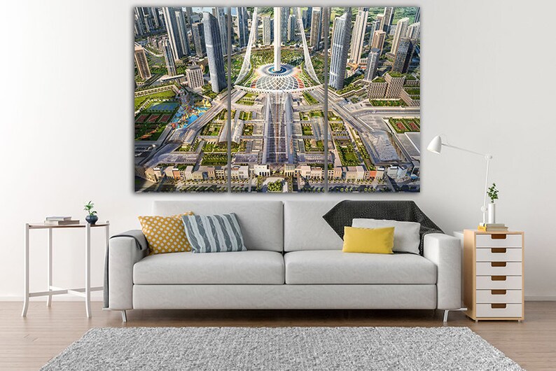 Art Canvas Dubai Canvas Dubai City Dubai Home Art Dubai Wall Etsy