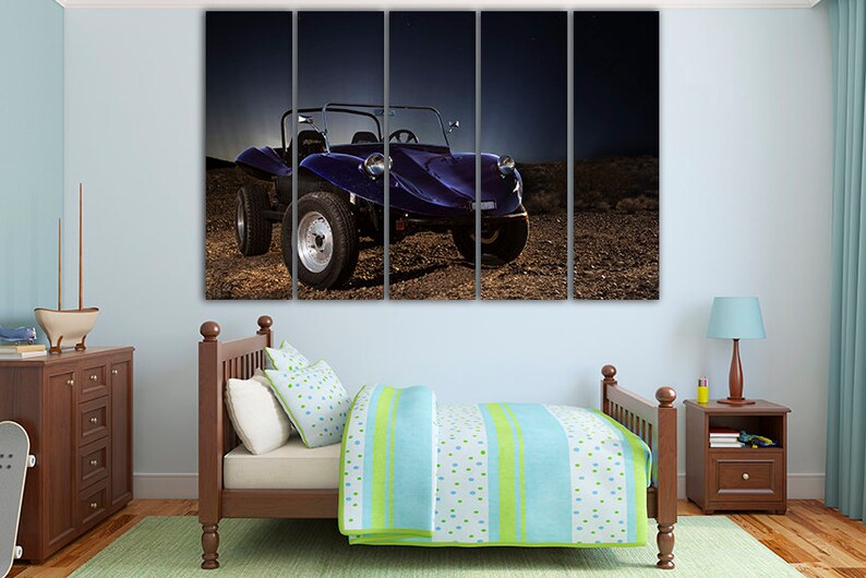 Wall art canvas Buggy canvas Buggy print Buggy decor Buggy | Etsy