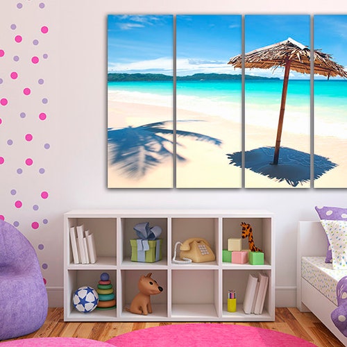 Panel art Philippines canvas Philippines print Ocean wall shops art Ocean décor Landscape art Beaches print Beaches canvas Philippines beaches