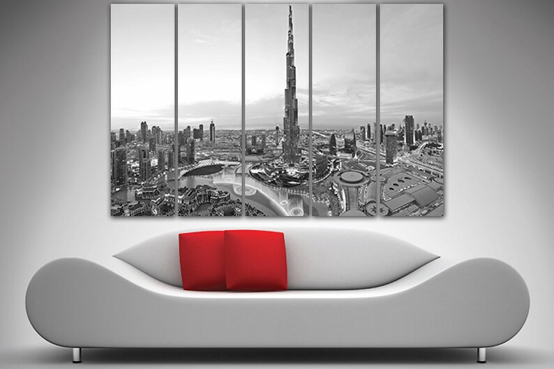 Panel Canvas Art Dubai Print Dubai Wall Art Dubai Home Decor Etsy