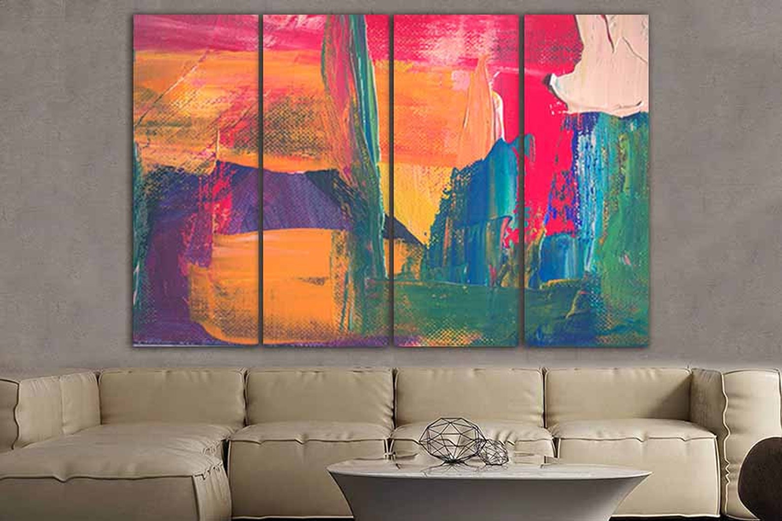 Abstract Canvas Set Unique Modern Art Abstract Photo Abstract Etsy