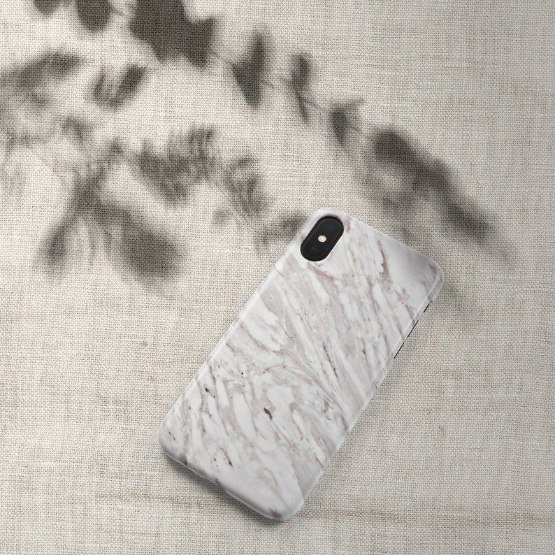 IPhone XS Case White Marble Swirl iPhone 11 iPhone XR Case Etsy