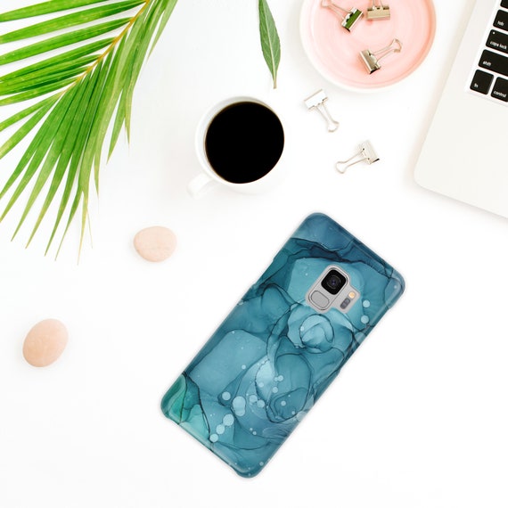 Green ocean blur Samsung S10 Case