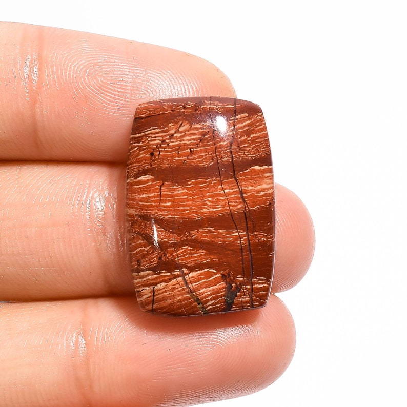 Fabulous Top Grade Quality 100/% Natural Snakeskin Jasper Radiant Shape Cabochon Loose Gemstone For Making Jewelry 28.5 Ct 23X16X6 mm AK-2761