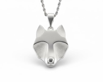 Collana Lupo In Argento 925 – Ciondolo Lupo Ossidato – Regalo Per Donne E Ragazze Simbolo Di Forza - 2