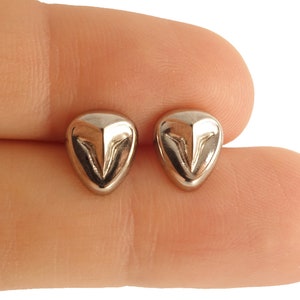 Silver Owl Stud Earrings: Nature Jewelry
