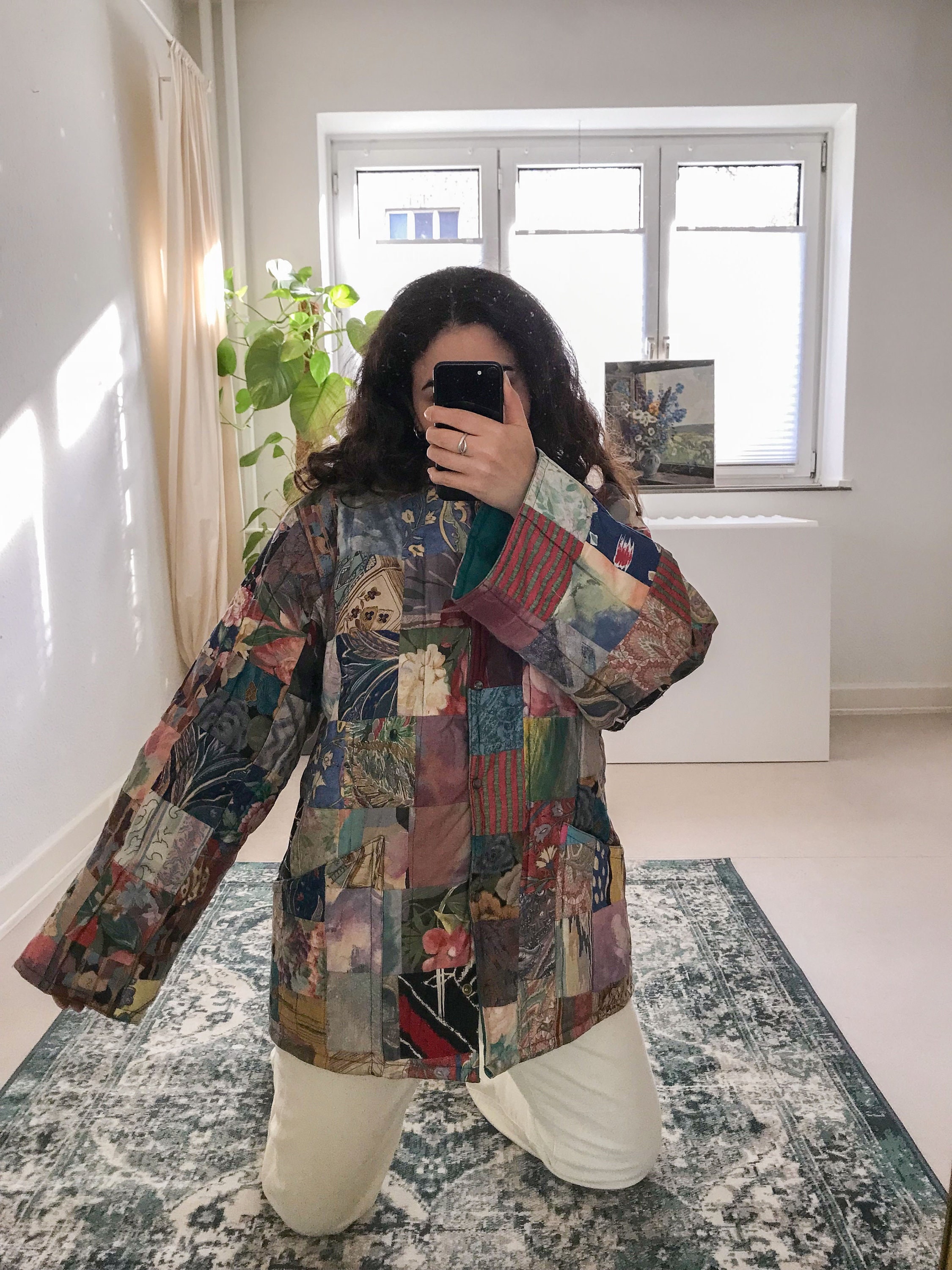 Patchworked Portrait Puffer Blouson - Ready-to-Wear 1ABZEU