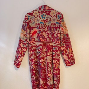 Johnny Was Biya Collection Luxurious Silk Coat Size Medium Floral ...
